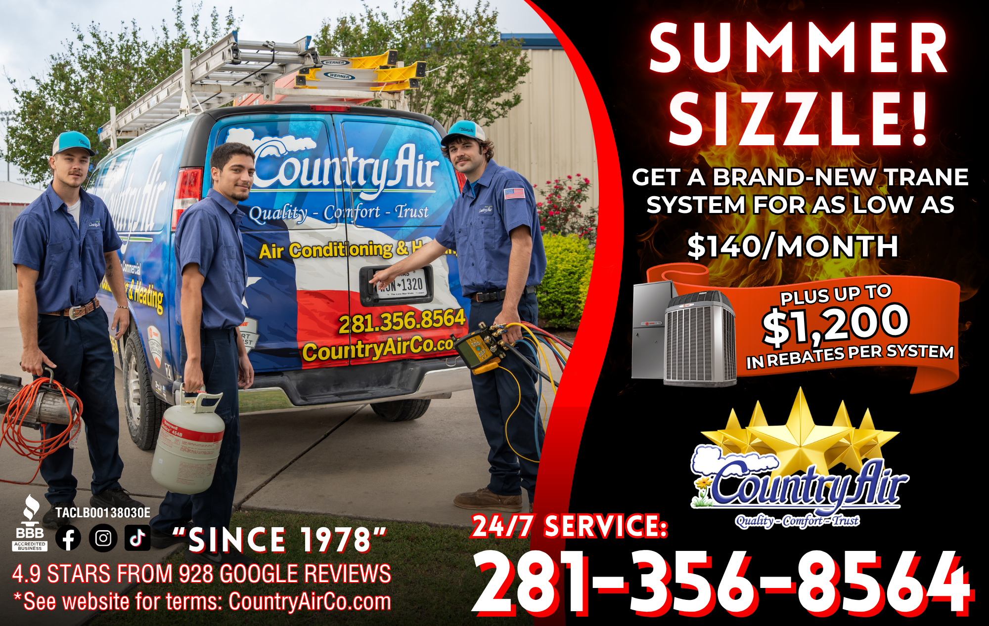 June HVAC promo